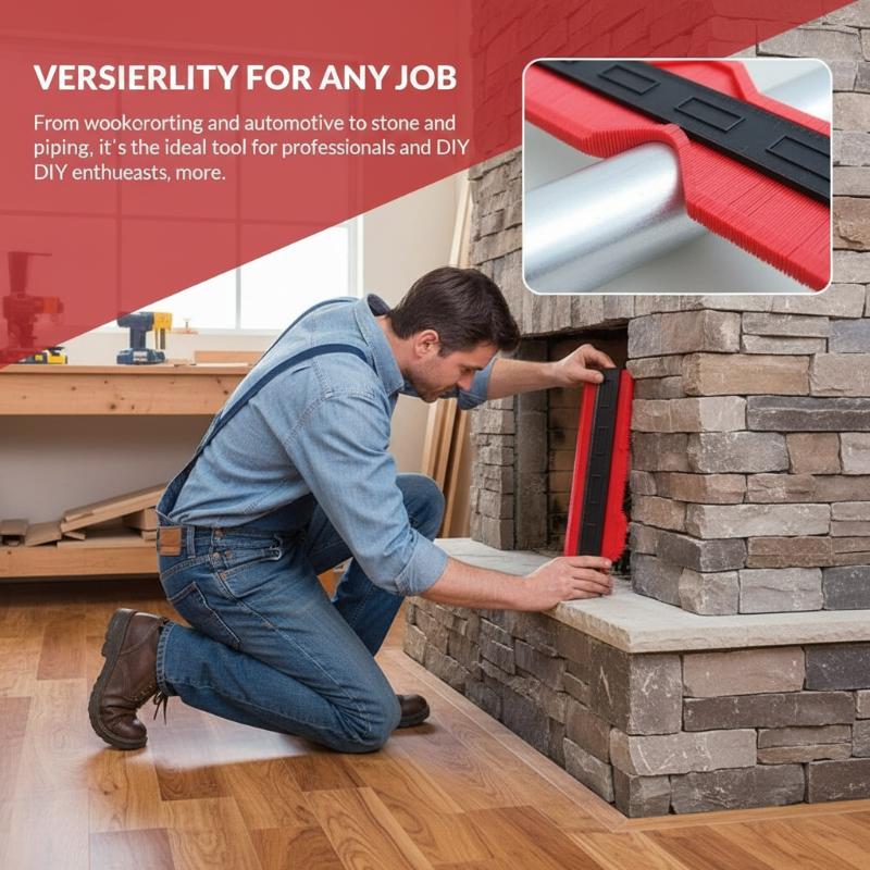 프로파일 윤곽 게이지 무독성 ABS 소재 모양 복사기  - Home Improvement Us 리뷰 및 가격